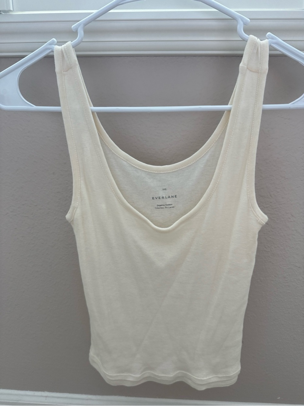 Everlane xxs organic cotton tissue tank
